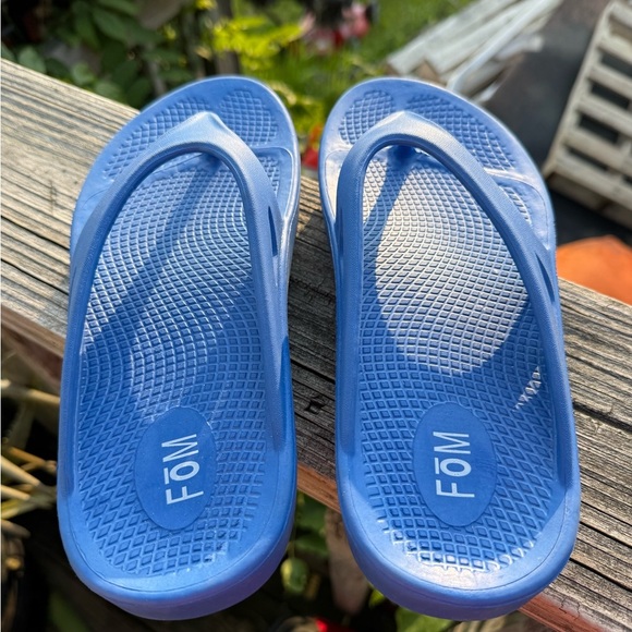 Island Surf FoM Wave ll Women's Sz 8 Orthopedic Recovery Sandals Ocean Blue - Picture 2 of 6